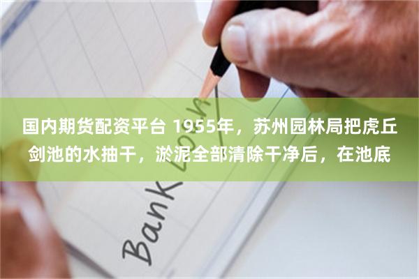 国内期货配资平台 1955年,苏州园林局把虎丘剑池的水抽干,淤泥全部清除干净后,在池底