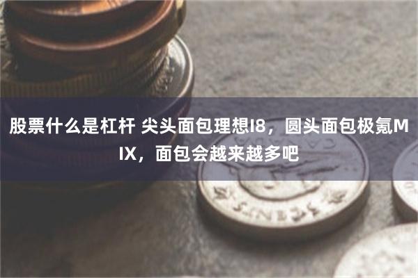 股票什么是杠杆 尖头面包理想I8，圆头面包极氪MIX，面包会越来越多吧