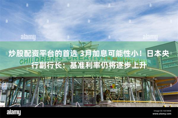 炒股配资平台的首选 3月加息可能性小!日本央行副行长:基准利率仍将逐步上升