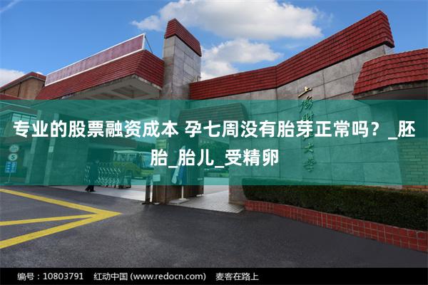 专业的股票融资成本 孕七周没有胎芽正常吗?_胚胎_胎儿_受精卵